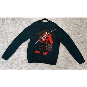 Louis Vuitton Fox Intarsia Sweater – XL – Made in Italy